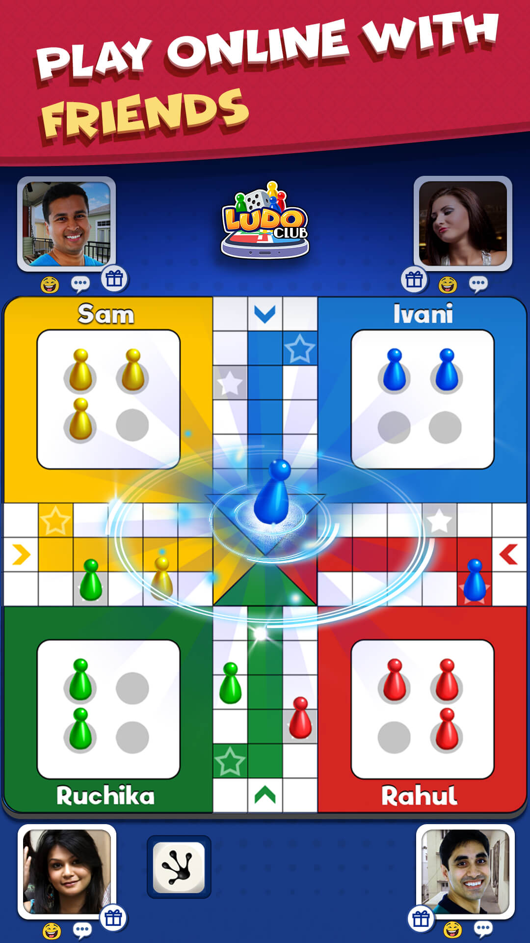 How to play ludo club online with friends Create and Join Group 